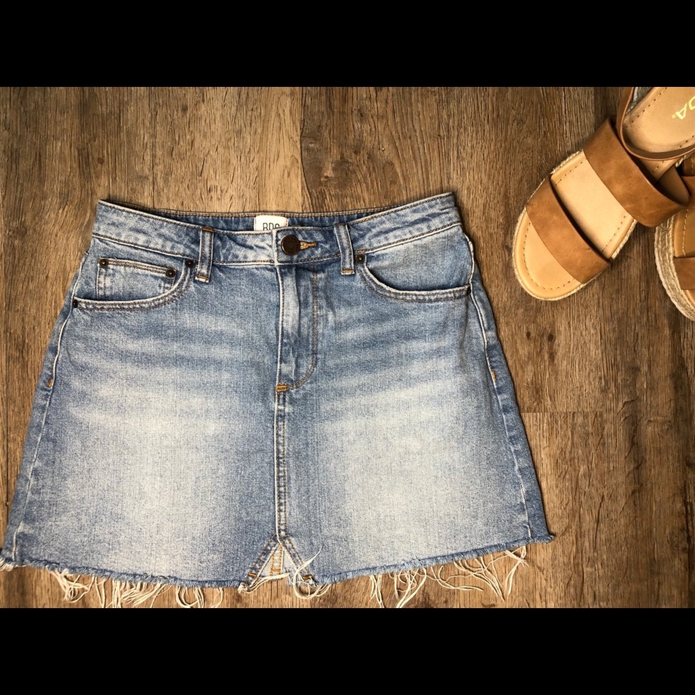 BDG Mini Denim Skirt